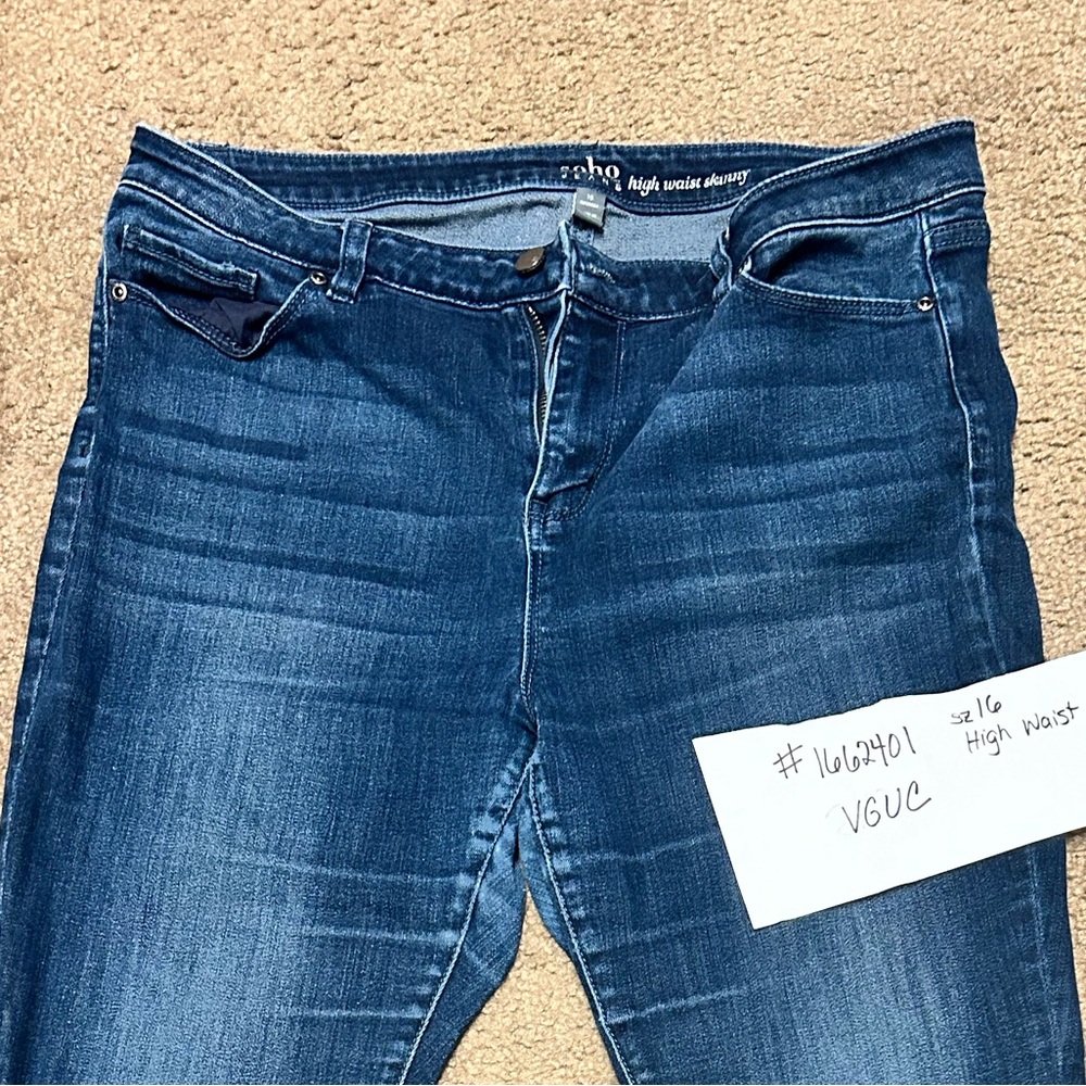 Soho women’s jeans size 16 high waist